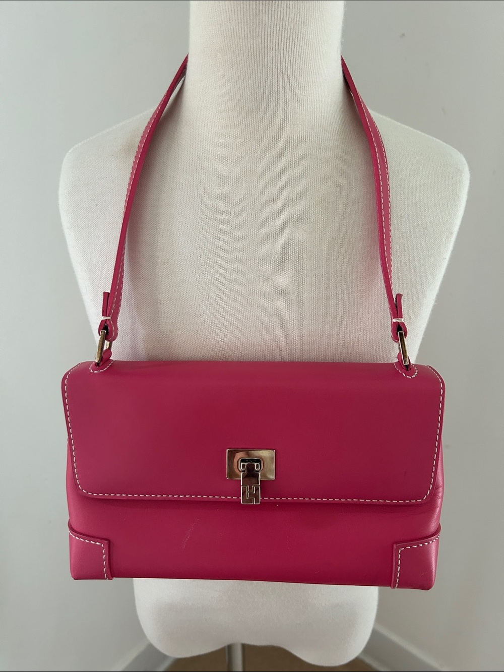 Lambertson TRUEX Mini PinkLeather Shoulder Bag